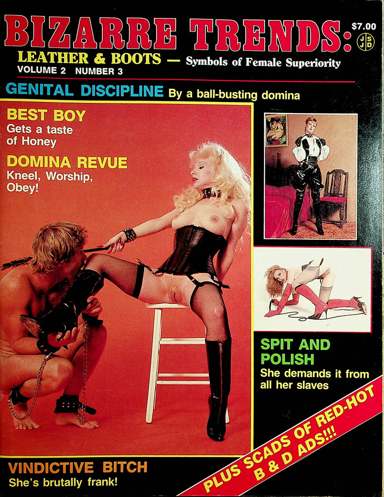 Bizarre Trends Fetish Magazine  Leather & Boots - Domina Revue  vol.2 #3 1983 010222lm-dm