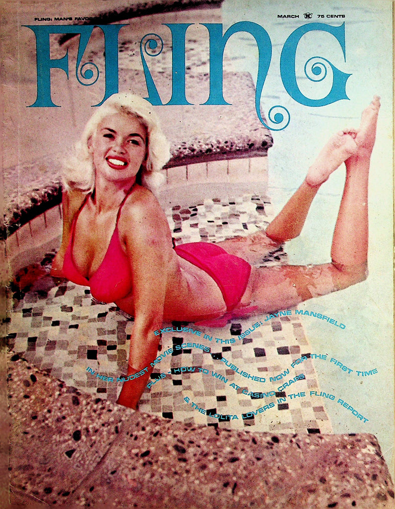 Fling Busty Magazine  Jayne Mansfield  March 1967  Readers Copy    110922lm-p