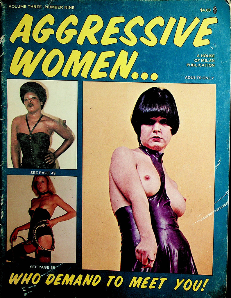 Aggressive Women... Who Demand To Meet You Magazine Vintage Contacts vol.31 #9  1977  HOM    010522lm-dm