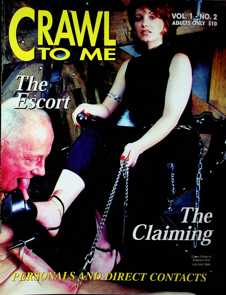 Crawl To Me Magazine The Escort & The Claiming Vol.1 No.2 022023RP