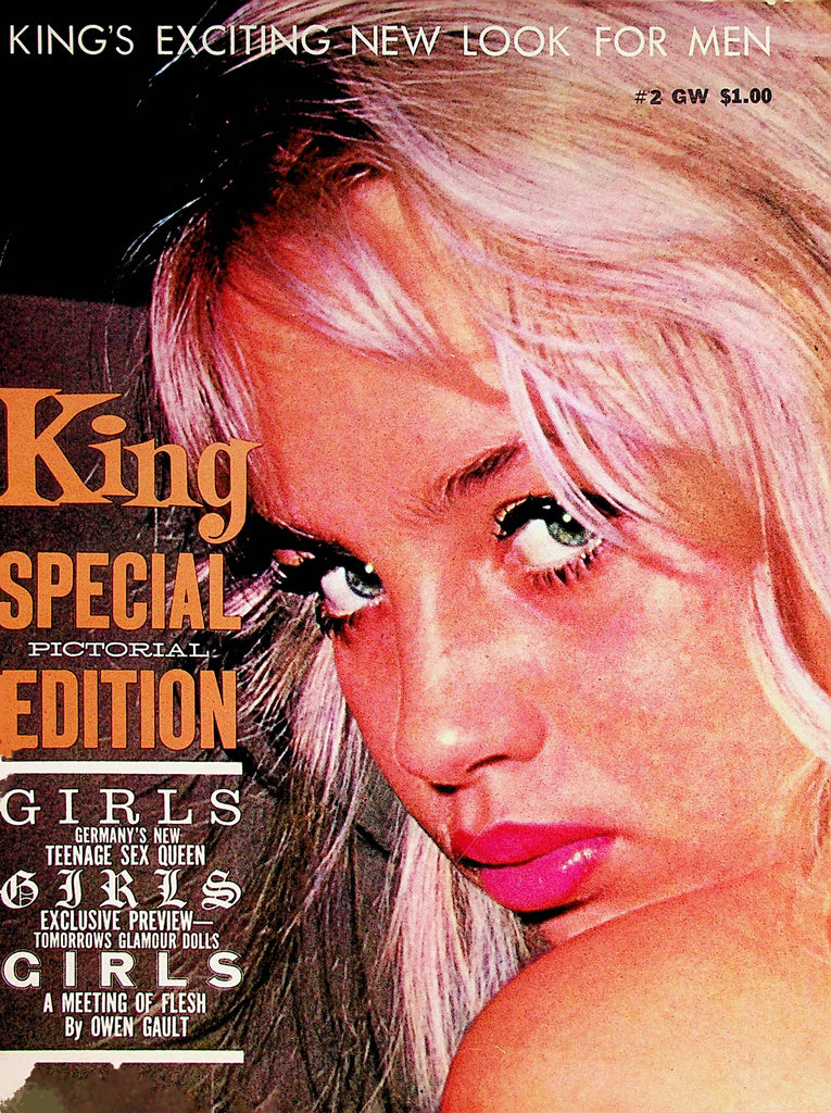 King Busty Magazine   Joy Sheldon #2  1960  Special Pictorial Edition