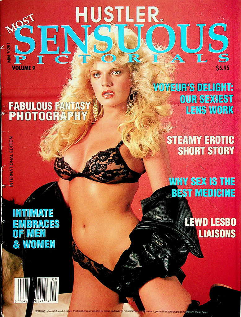 Hustler Most Sensuous Pictorials Magazine   Centerfold Girl Candide  vol.8 1990   030922lm-p