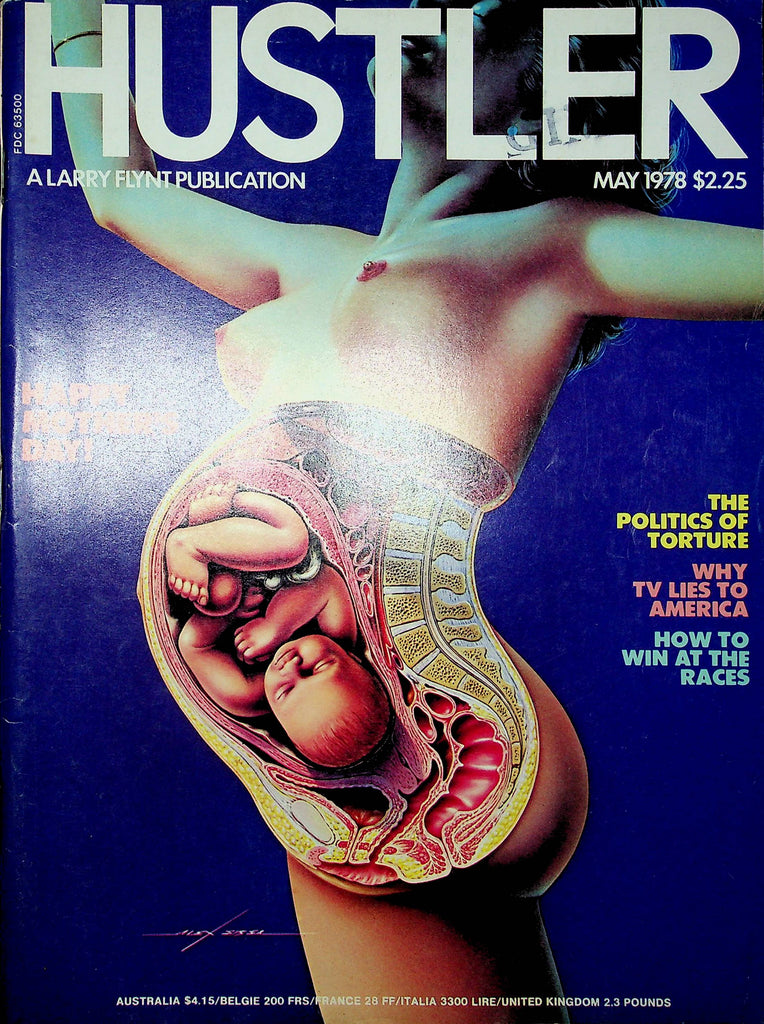 Hustler Magazine Sara & Chuck Badone & Arlene May 1978 121022RP