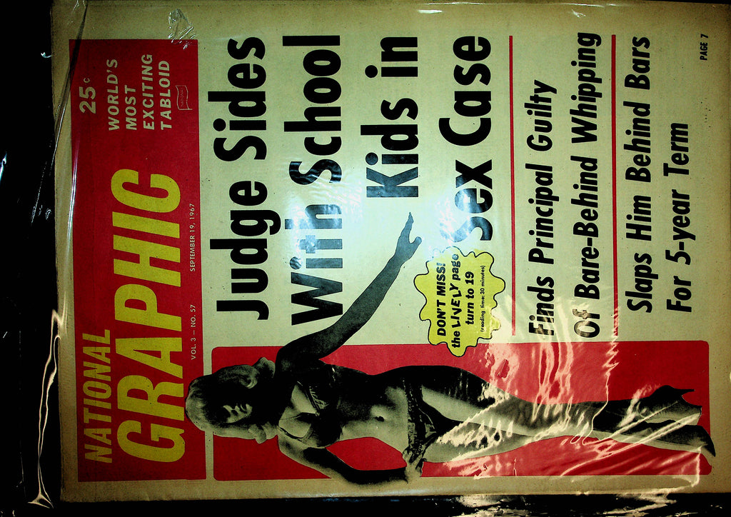 National Graphic Newspaper  Ursula Andress  September 19, 1967   100720lm-amsh