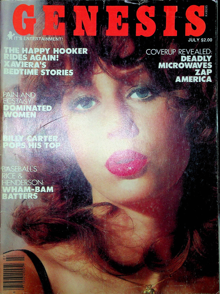 Genesis Magazine Billy Carter & Angie & Belinda July 1978 011323RP