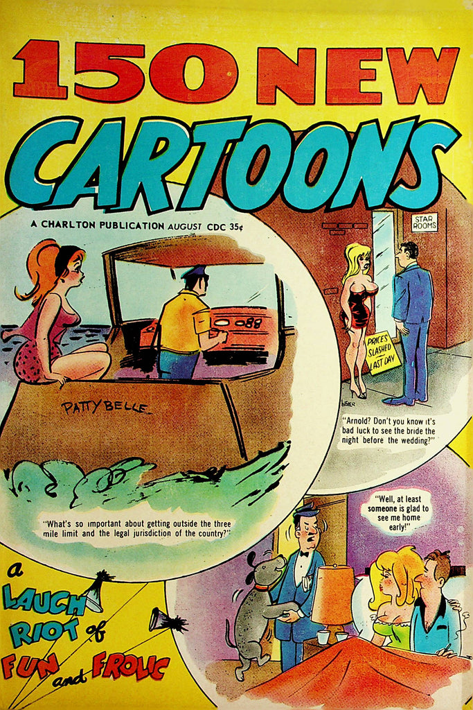 150 New Cartoons Vintage Magazine  Laugh Riot Of Fun And Frolic  #29  August 1969   100421lm-dm