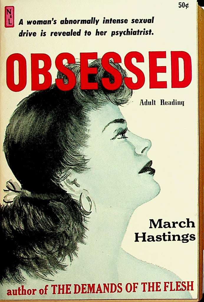 Obsessed Adult Novel by March Hastings  Newstand Book  110121lm-dm