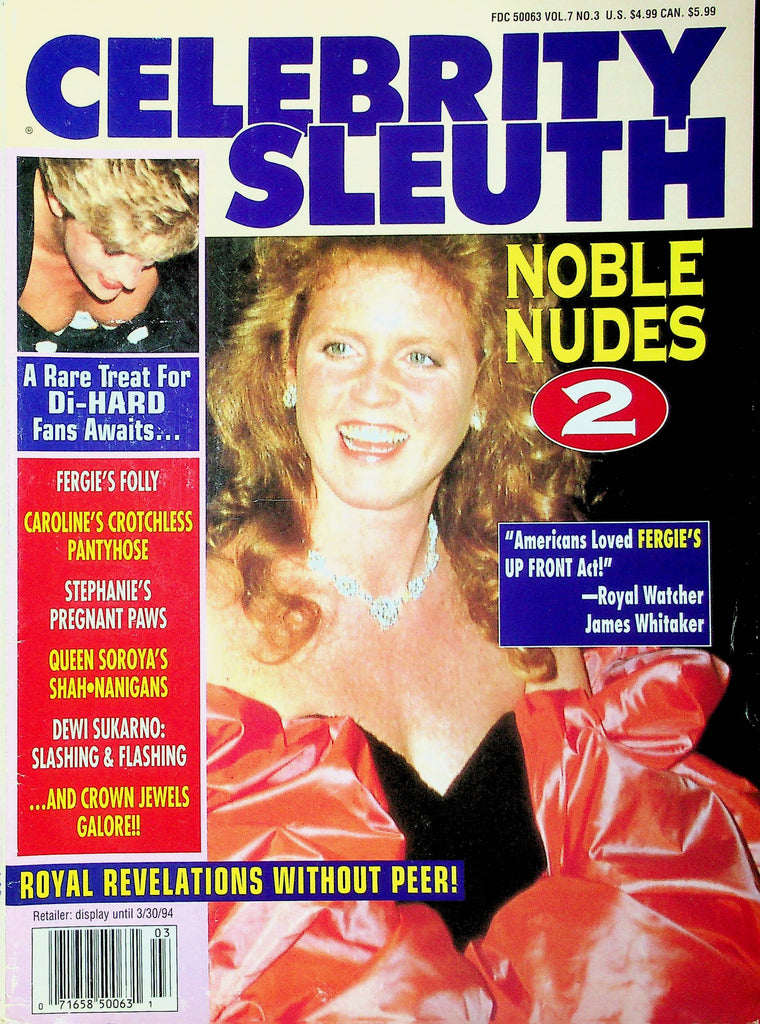 Celebrity Sleuth Magazine Fergie & Princess Diana Vol.7 No.3 012723RP