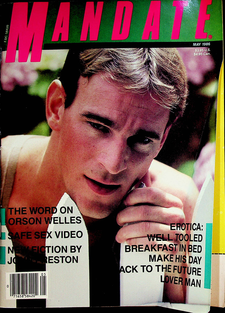 Mandate Gay Magazine  Nudes: Lover Man  May 1986     080422lm-p2