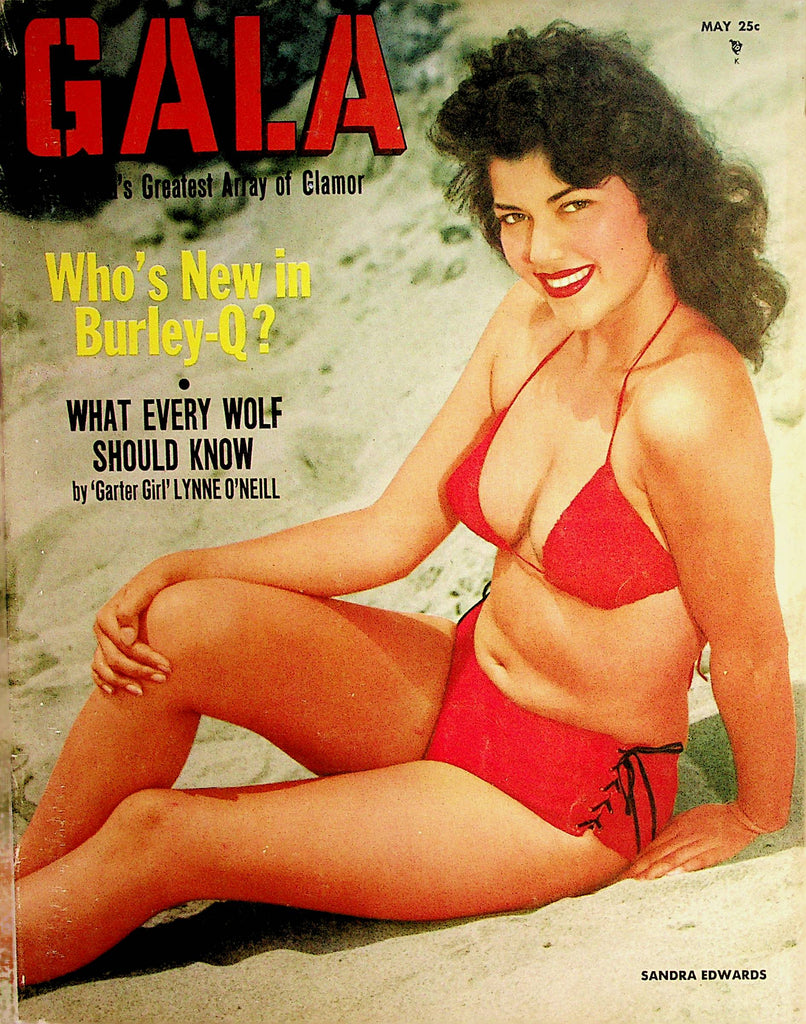 Gala Busty Magazine  Covergirl Sandra Edwards  May 1956     070522lm-p