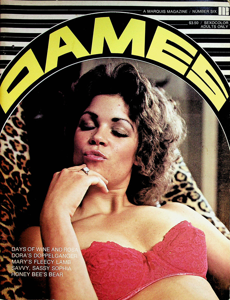 Dames Magazine  Honey Bee's Bear #6 1974 Marquis Publication    080222lm-p2