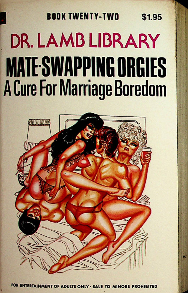 Mate-Swapping Orgies Novel A Cure For Marriage Boredom #22 1973   092221lm-dm2