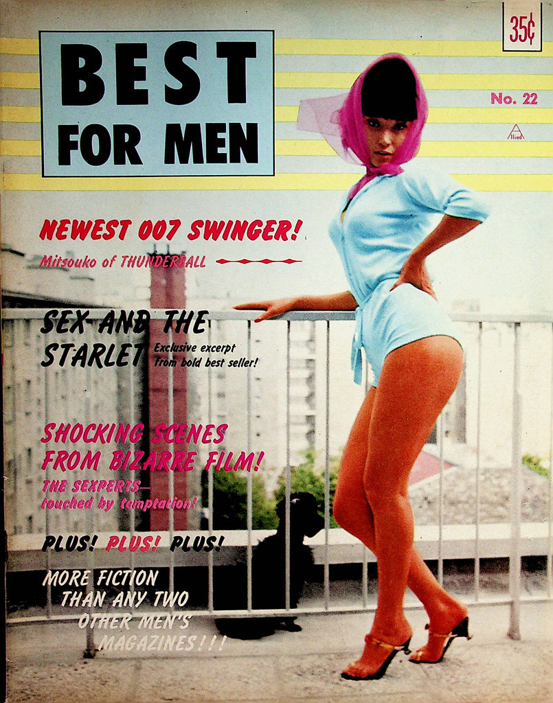 Best For Men Magazine  Newest 007 Swinger!  Mitsouko Of Thunderball  #22  1965    062922lm-p2