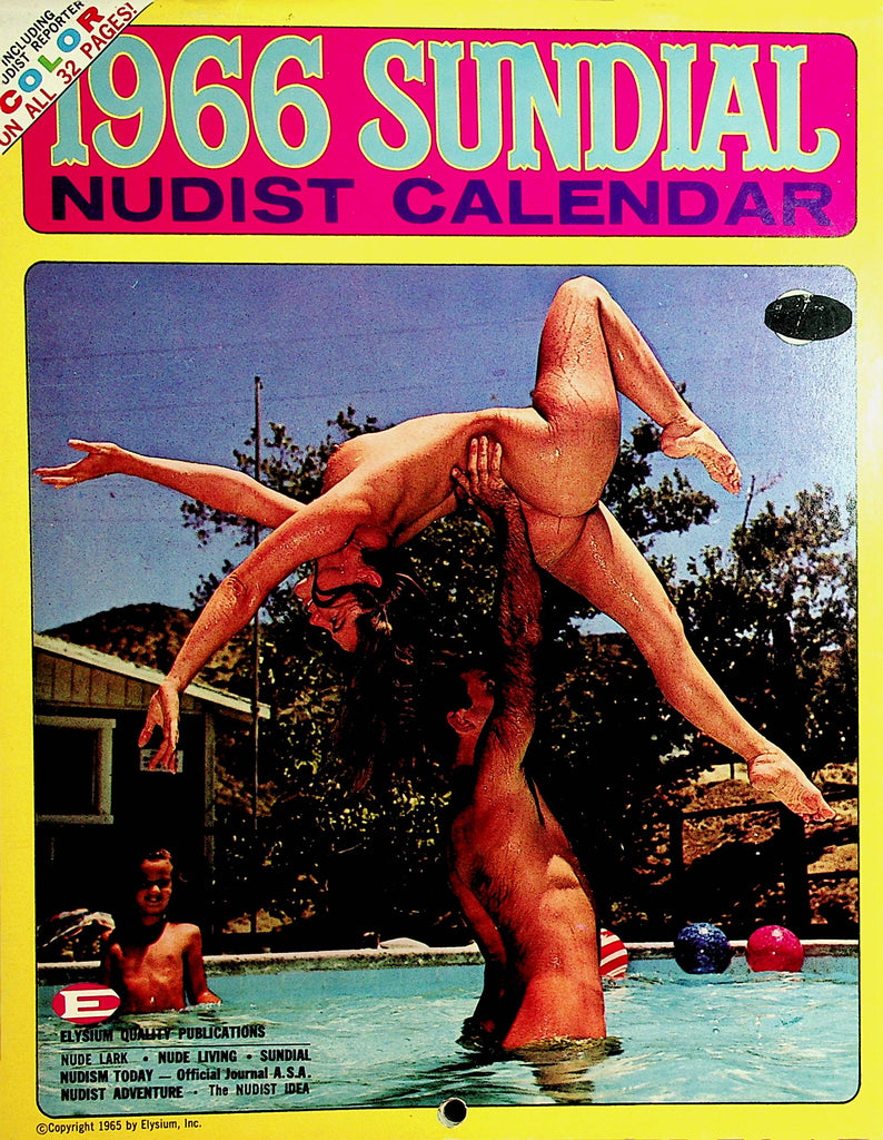 1966 Sundial Nudist Calendar   Elysium Publishing     122121lm-dm