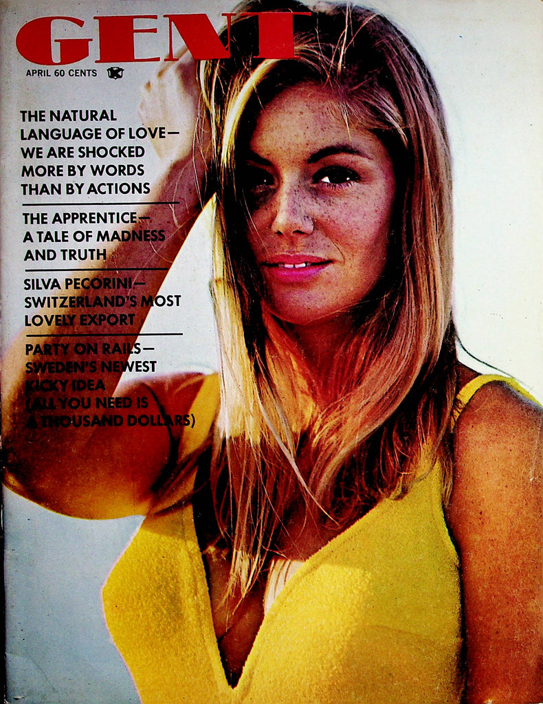 Gent Busty Magazine   Centerfold Pat Halstead  April 1968      071422lm-p2