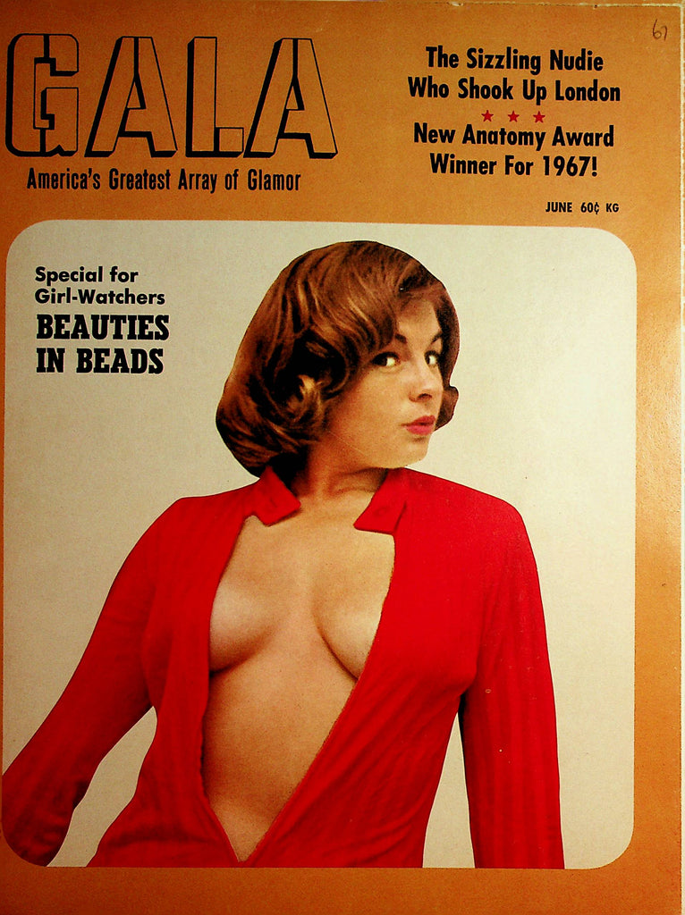 Gala Busty Vintage Magazine Sizzling Nudie Who Shook Up London Norma Wallace June 1967     101221lm-dm