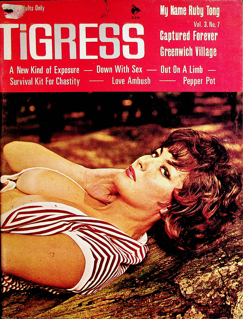 Tigress Busty Vintage Magazine  My Name Ruby Tong  vol.3 #7 1967   070222lm-p