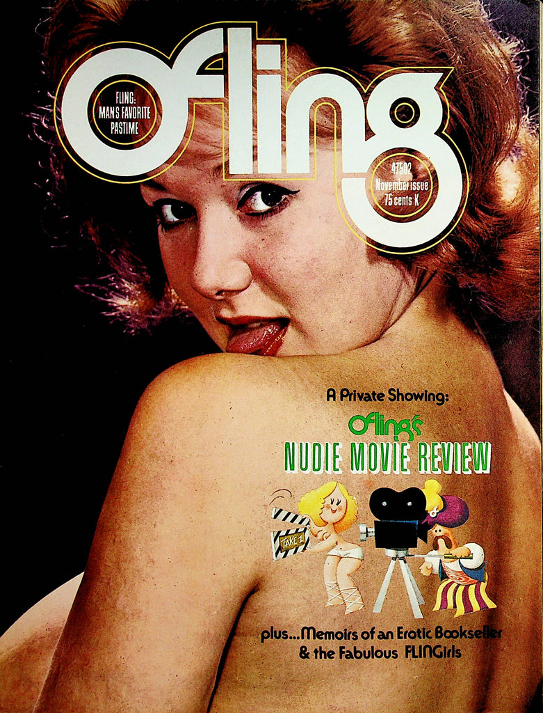 Fling Vintage Magazine  Arleen Bell / Uschi Digard  November 1971   010623lm-p