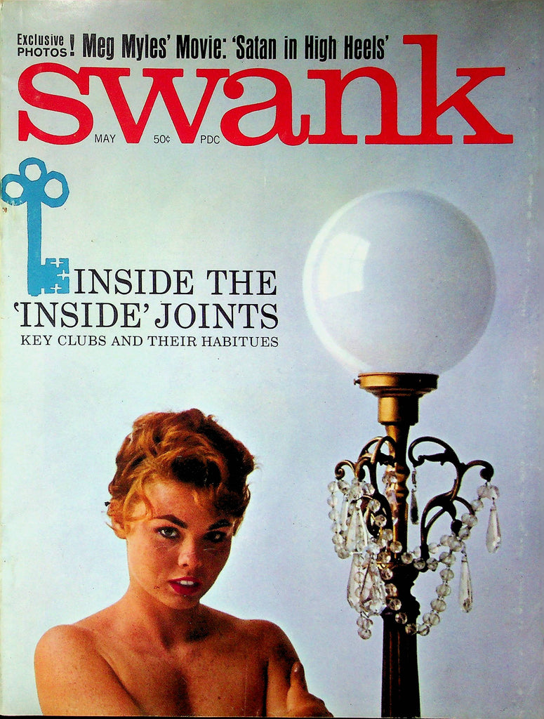 Swank Magazine Meg Myles & Manna In Orbit May 1962 032123RP