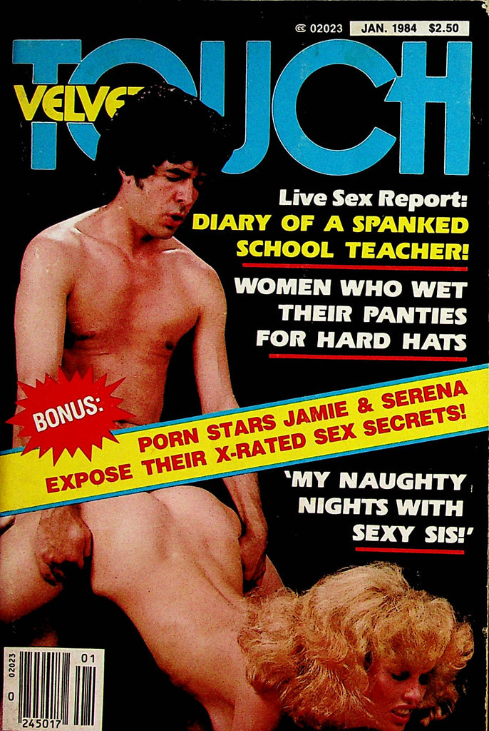 Velvet Touch Digest  Porn Stars Jamie & Serena Expose Sex Secrets  January 1984      040723lm-p