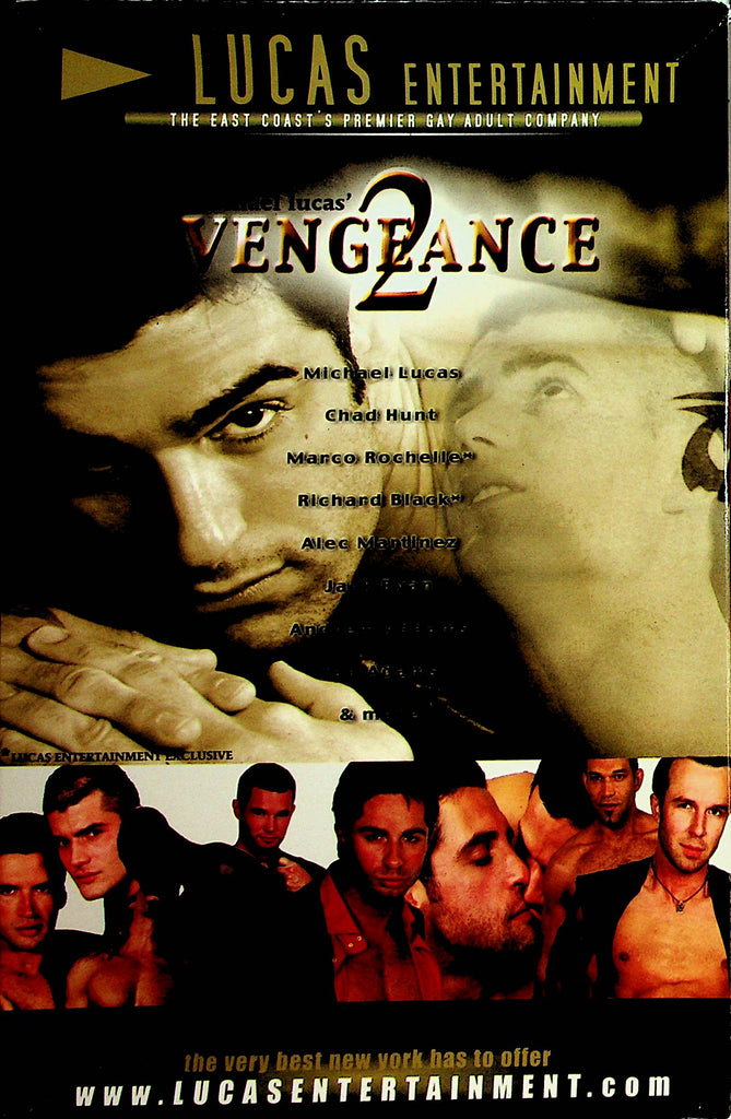Vengeance 2 Gay VHS   Michael Lucas / Chad Hunt   XXX   061421lm-sh