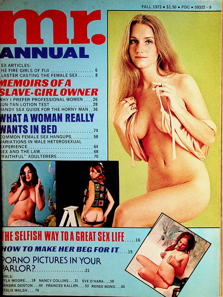 Mr. Annual Magazine  Centerfold Sandra Denton  Fall 1973  071822lm-p