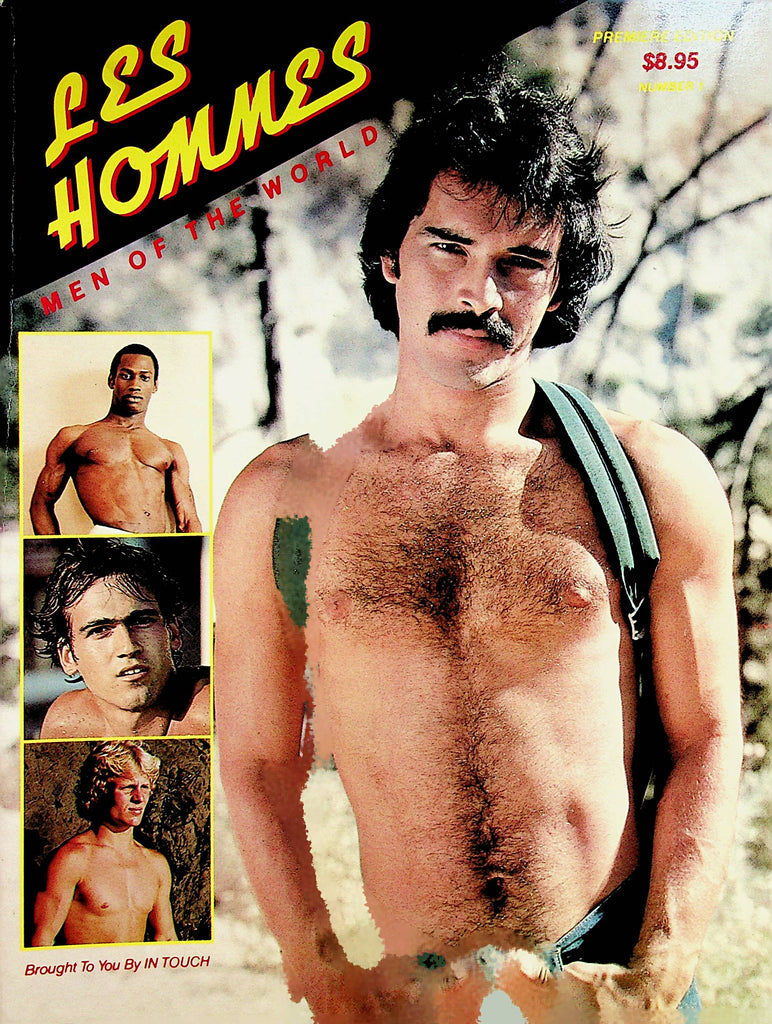Les Hommes Men Of The World Gay Magazine  Jaime De La Costa  #1 1983   Premiere Issue  080422lm-p