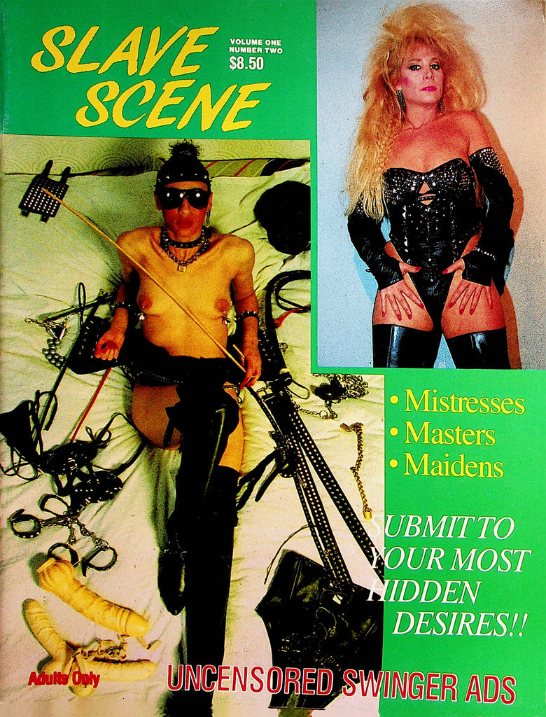 Slave Scene Contact Magazine  Mistresses/ Masters/ Maidens  vol.1 #2  1990   022823lm-p