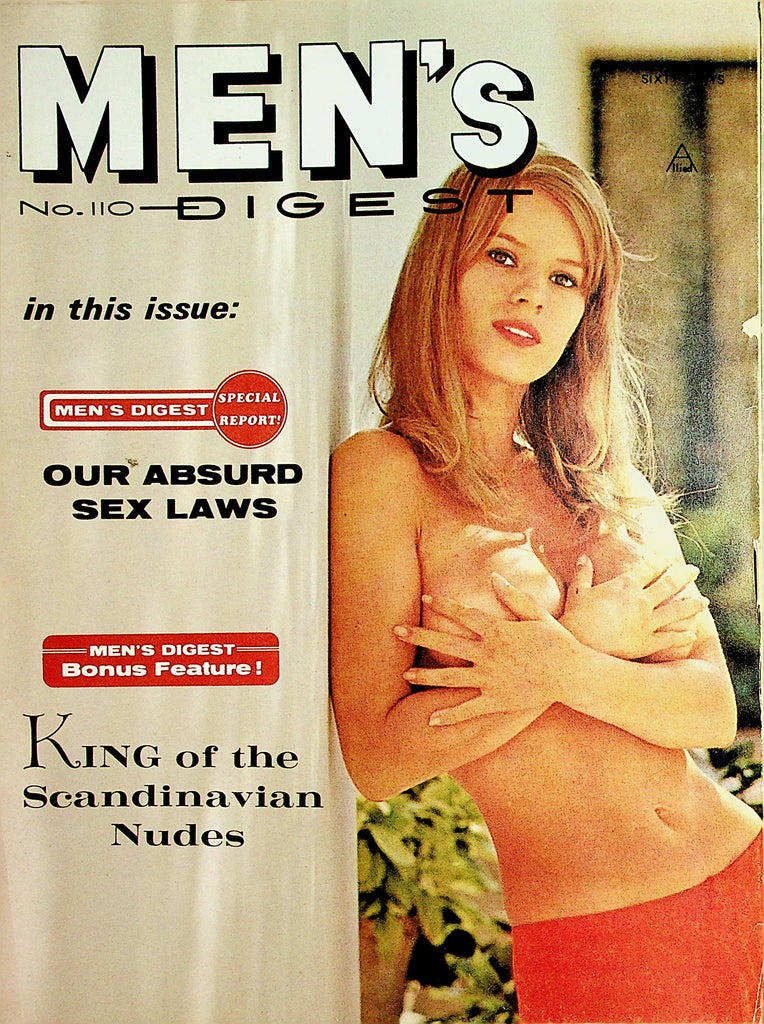 Men's Digest Magazine  Covergirl Dee Jensen  #110 1970    112421lm-dm