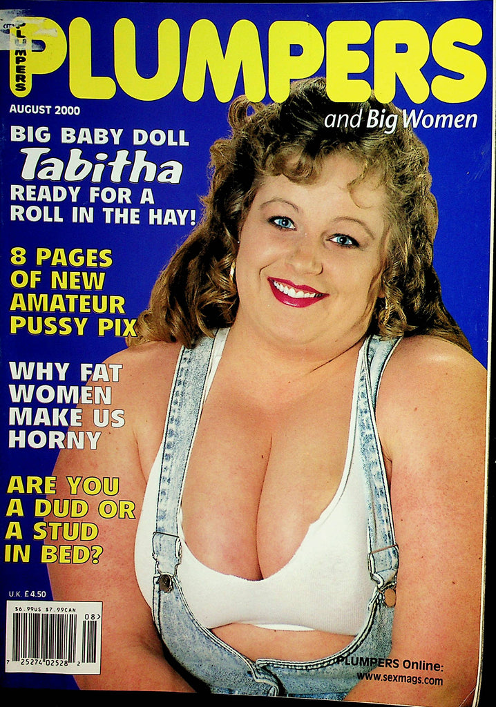 Plumpers And Big Women Magazine  Big Baby Doll Tabitha  August 2000      022722lm-p