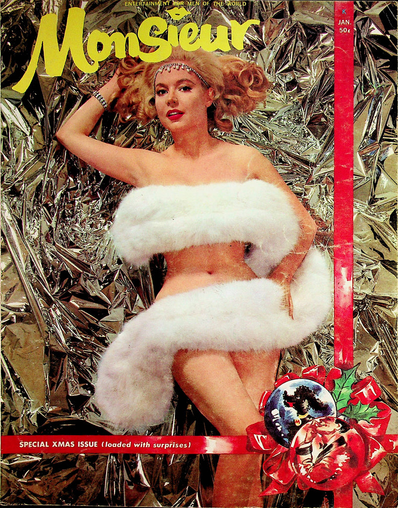 Monsieur  Magazine  Special Xmas Issue  January 1960's   072322lm-p