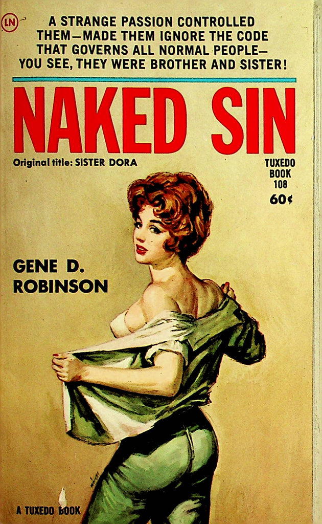 Naked Sin Novel by Gene D. 1962 Tuxedo Books    110521lm-dm