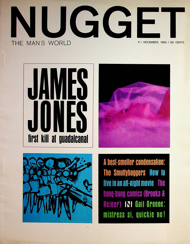 Nugget Magazine  Crazy Horse Saloon Paris Girls  December 1962    072522lm-p