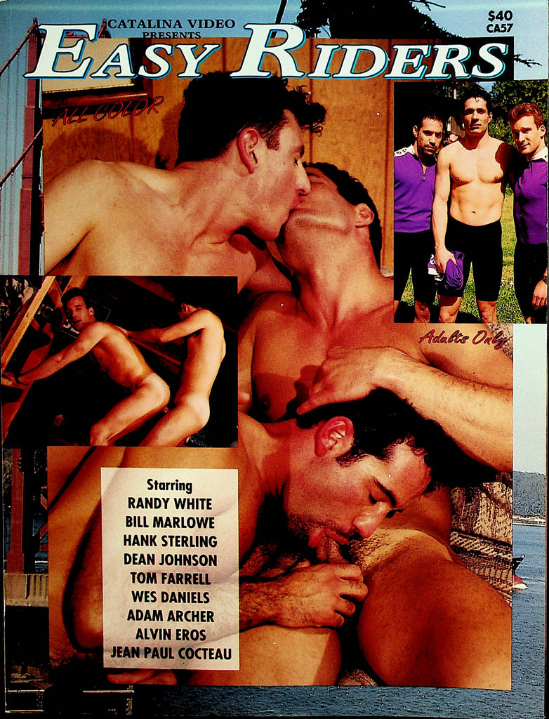 Easy Riders Gay Magazine  Randy White/ Bill Marlowe  December 1992  Catalina Video    122921lm-dm