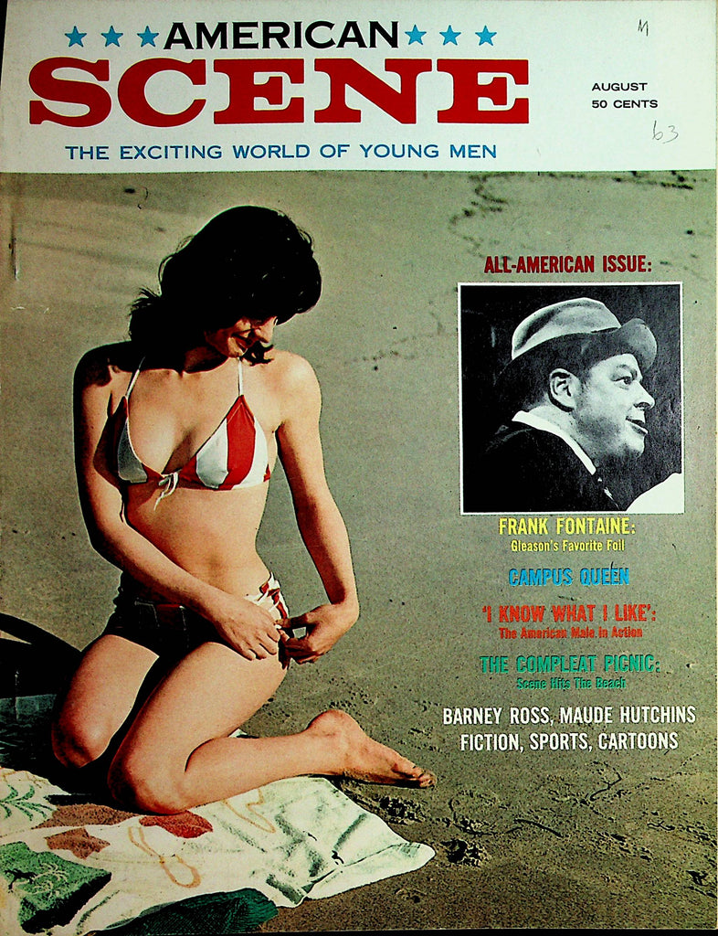American Scene Vintage Magazine  Campus Queen Lori Stockton  August 1963   100121lm-dm
