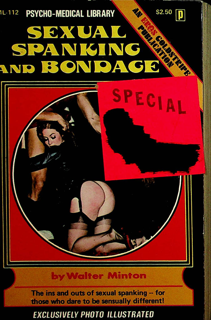Sexual Spanking And Bondage Novel by Walter Minton 1974 Eros Publication  062821lm-dm