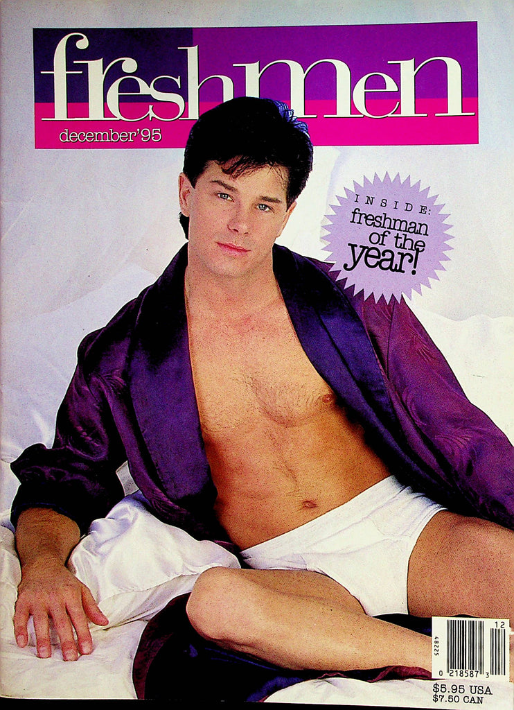Freshmen Gay Magazine  Cover Guy Warren Scott  December 1995     112122lm-p