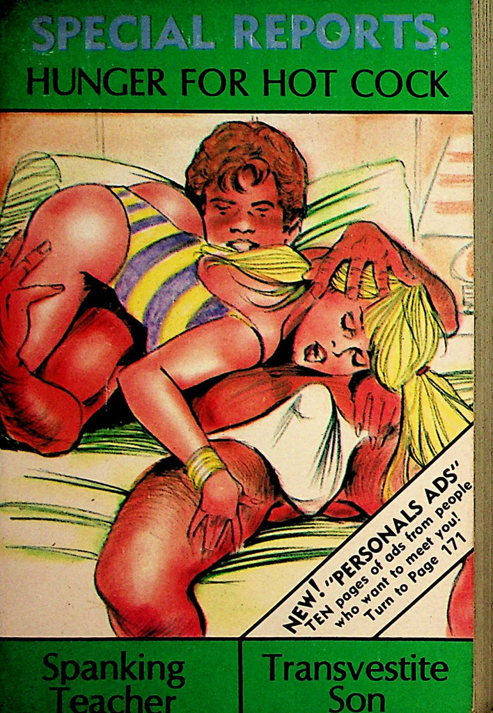 Special Reports: Hunger For Hot Cock Novel  1984 Star Distributors   110421lm-dm
