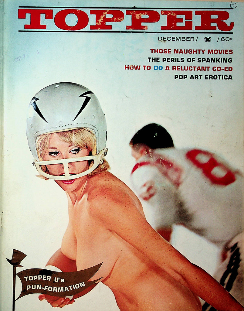 Topper Busty Vintage Magazine   The Perils Of Spanking  December 1965  101521lm-dm