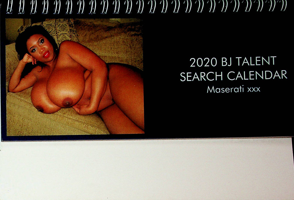 2020 BJ Talent Search Desk Calendar  Maserati      110821lm-dm