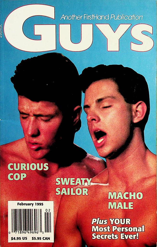 Guys Gay Digest   Curious Cop / Sweaty Sailor / Macho Male  February 1995      040423lm-p
