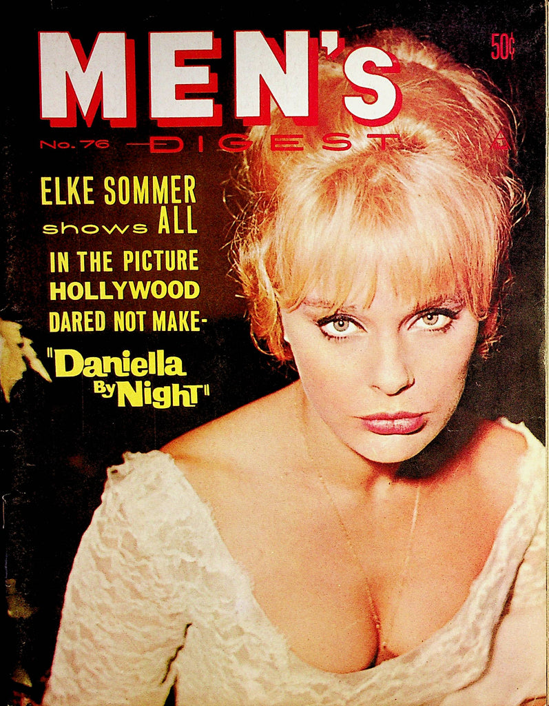 Men's Digest Magazine   Elke Sommer / Jane Tracy Centerfold  #76  March 1967     071322lm-p