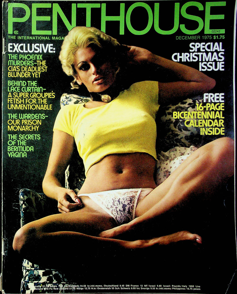 Penthouse Magazine Special Christmas Issue December 1975 020123RP