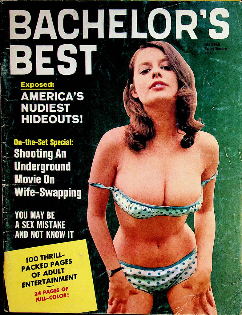 Bachelor's Best Magazine  Busty Hanna Larsen   Spring-Summer 1970       072622lm-p