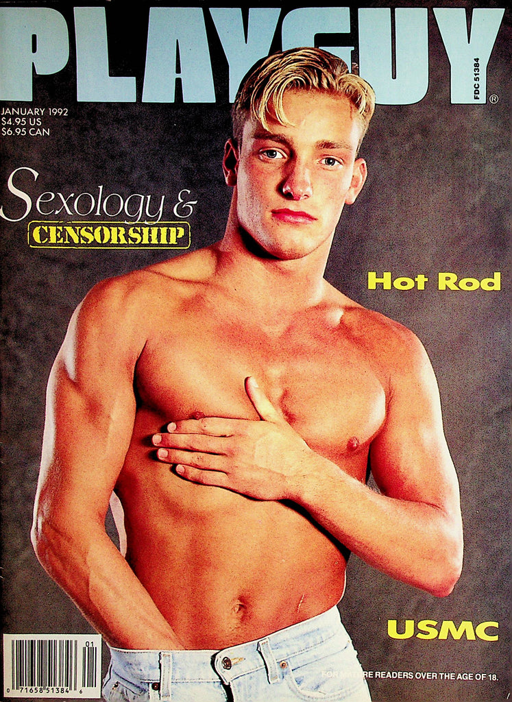Playguy Gay Magazine   Sexology & Censorship  January 1992   010926lmp