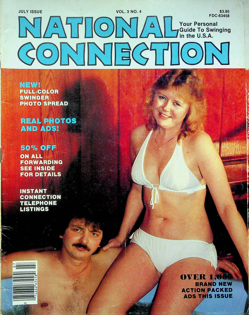 National Connection Magazine Swinger Photo Spread July 1981 Vol.3 No.4  070122RP
