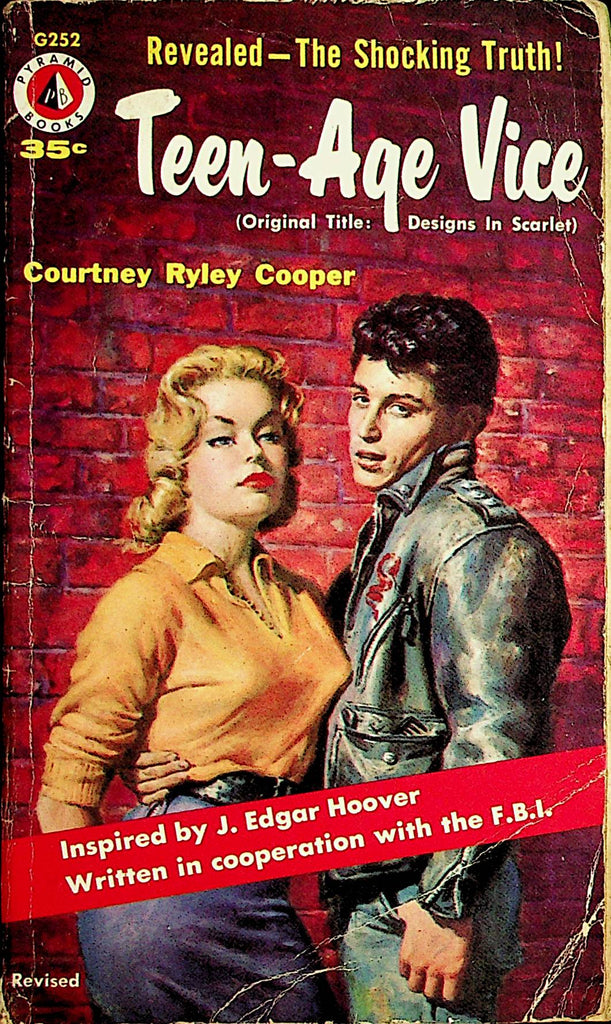 Teen-Age Vice Novel   by Courtney Ryley Cooper  1957     092421lm-dm