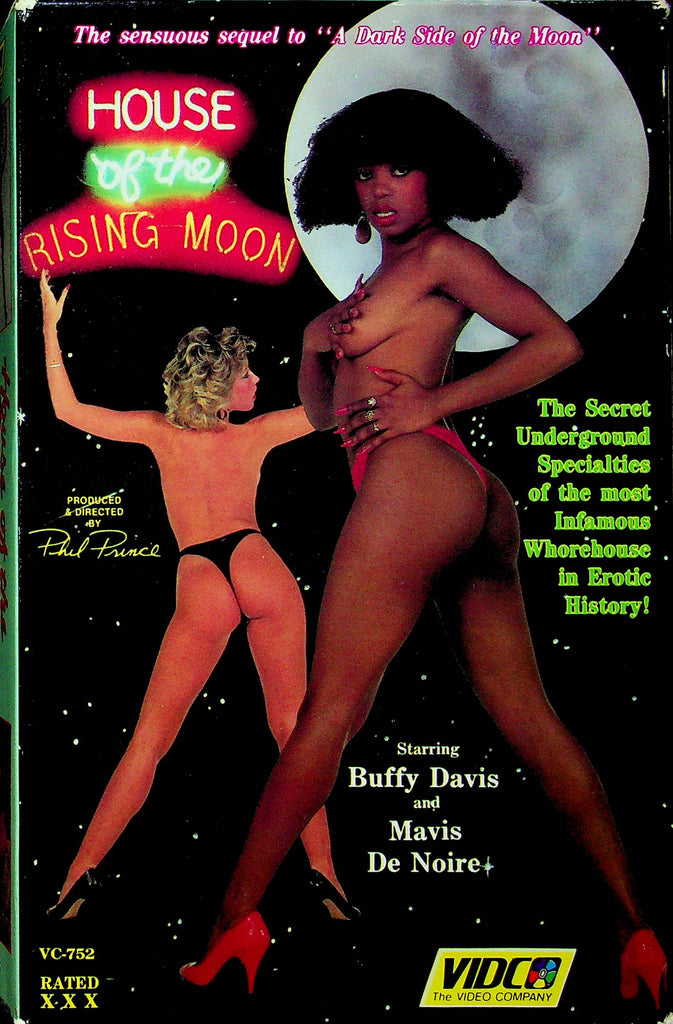 Adult VHS Movie House Of The Rising Moon Ft. Buffy Davis & Mavis De Noire 1986 031323RPVHS