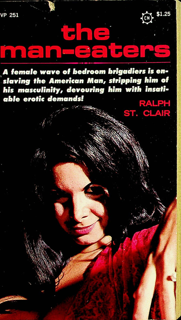 The Man-Eaters Novel by Ralph St. Clair 1967 1st Printing Viceroy Books     110521lm-dm2