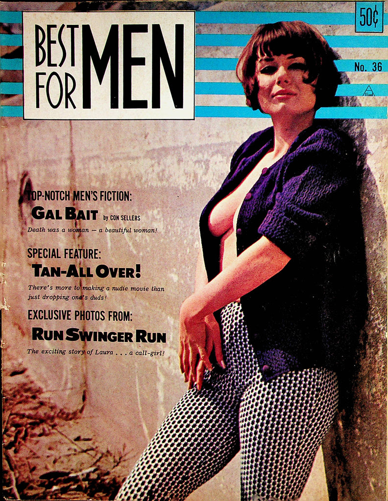 Best For Men Magazine   Covergirl Bernadette Kell  #36 1967     062922lm-p2